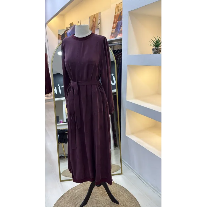 Misswhence Cupra İpek Elbise 39800 BORDO