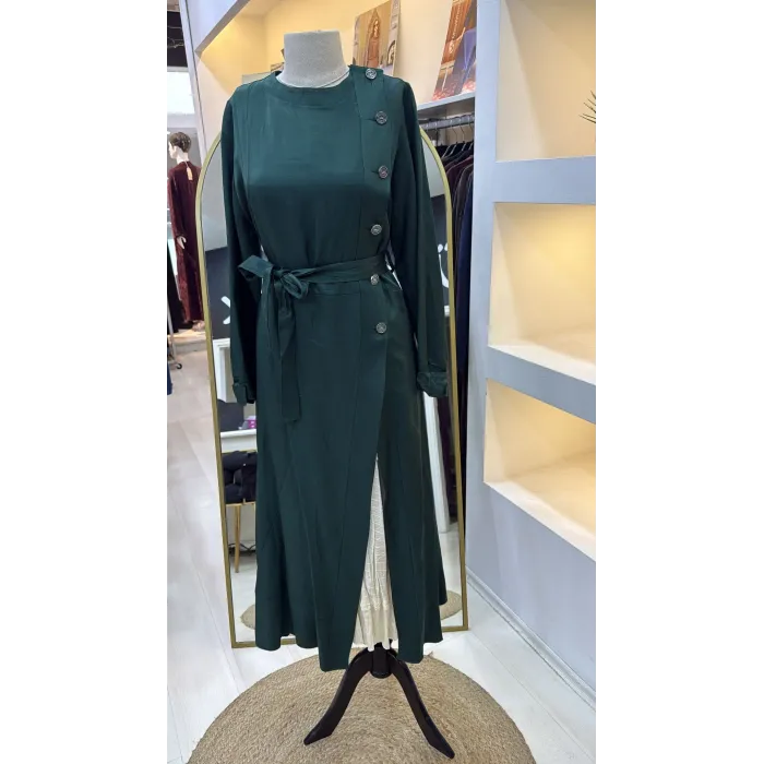 Misswhence İkili Elbise Yeşil 39806