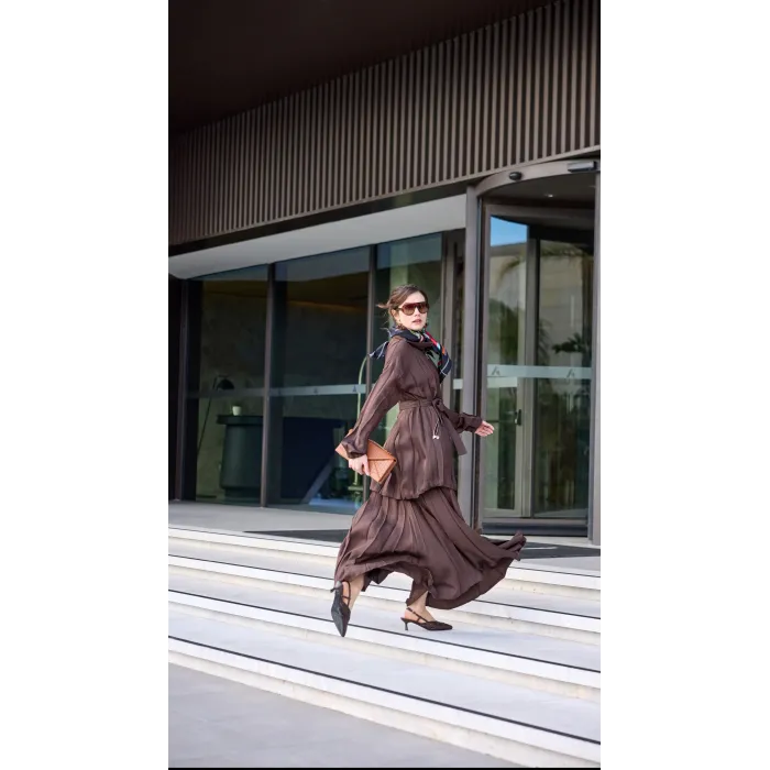 Misswhence Etek Takım 39203 KAHVE