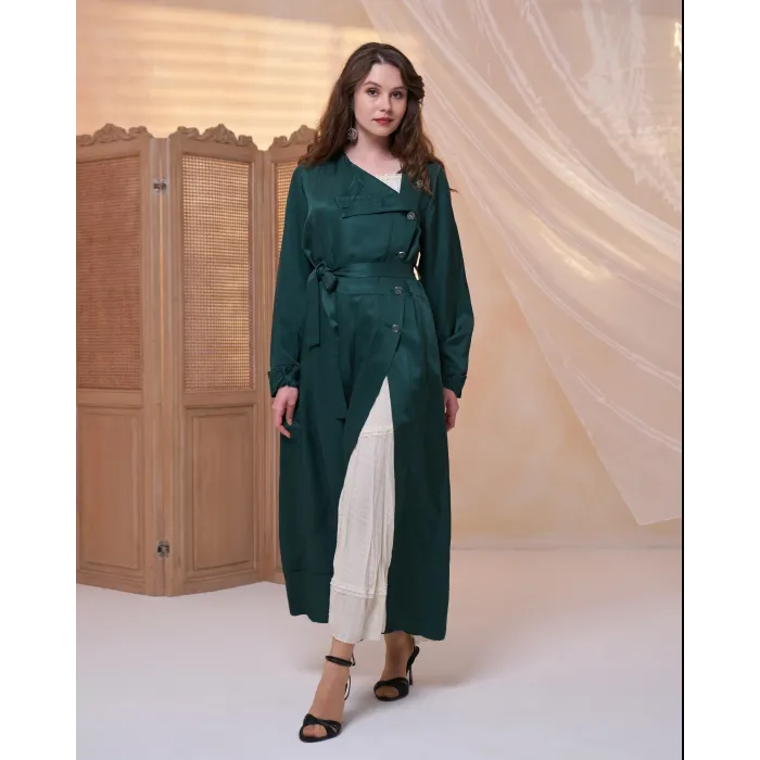 Misswhence İkili Elbise Yeşil 39806