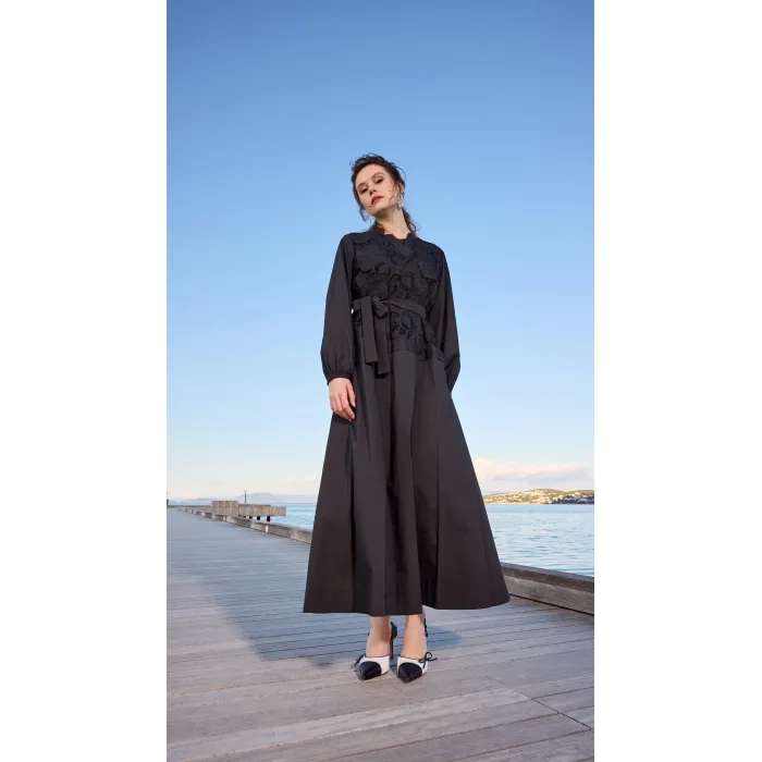 Misswhence Elbise 39803 SİYAH