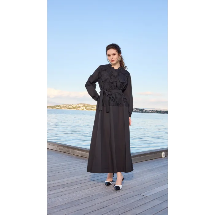 Misswhence Elbise 39803 SİYAH