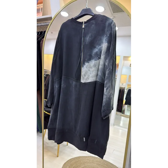 MİSSWHENCE İpek Tunik siyah 39005