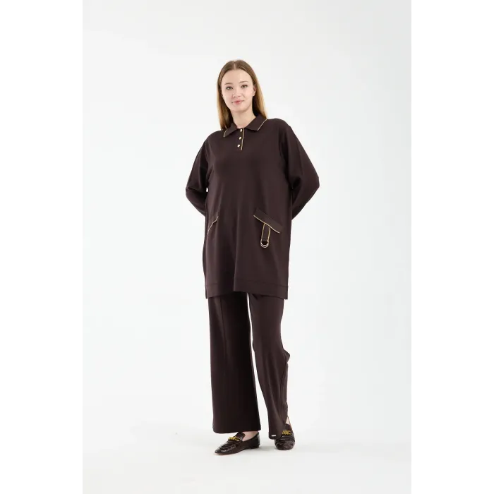 İnvee Tunik 7204 kahve