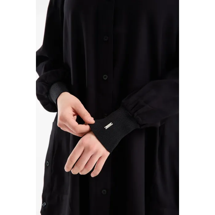 invee Elsa Gömlek siyah 7221