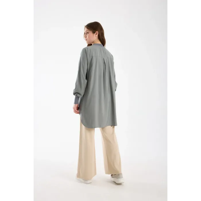 invee Elsa Gömlek GRİ 7221