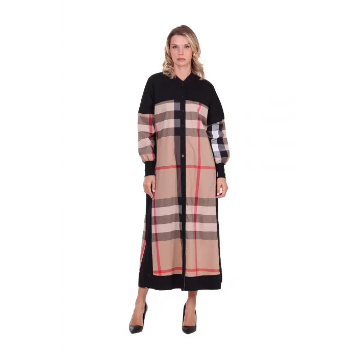 İnvee Uzun Gömlek 6780 Siyah -