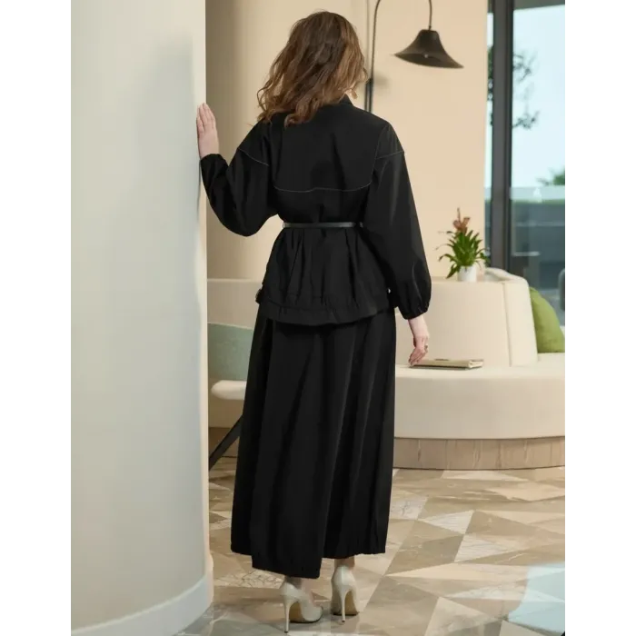 Misswhence Etekli Takım 39307 siyah