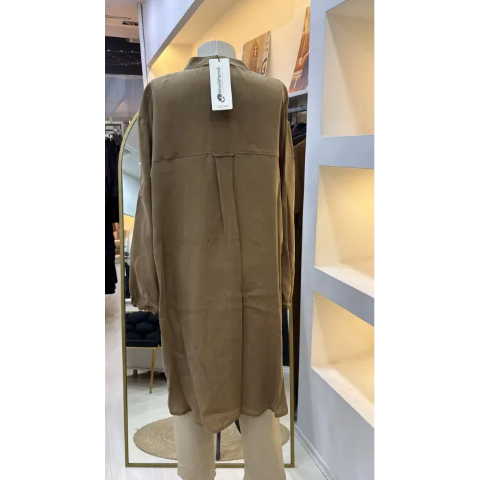 Misswhence Önü Fermuarlı Gömlek 39310 camal