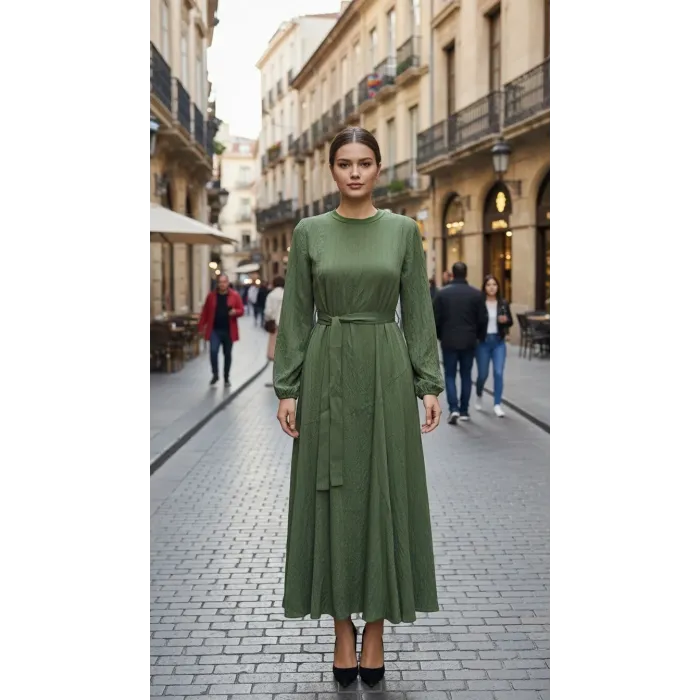 Misswhence Elbise yeşil  39844