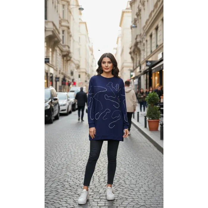 İnvee Tunik 7226 lacivert