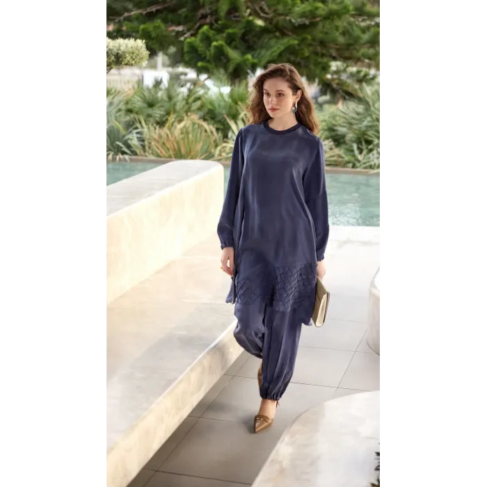 Misswhence Tunik Takım 39018 İNDİGO