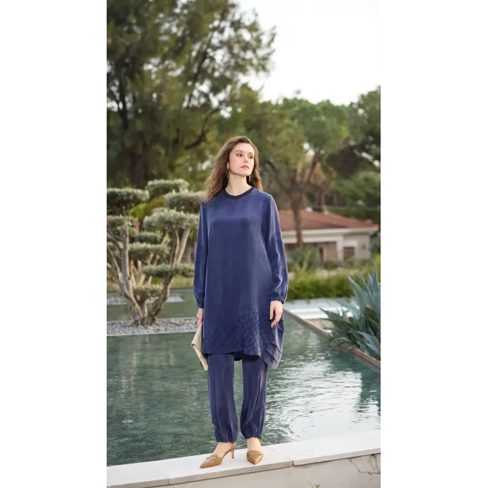 Misswhence Tunik Takım 39018 İNDİGO