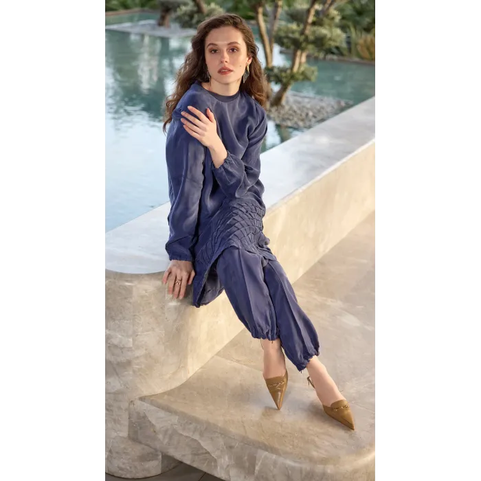 Misswhence Tunik Takım 39018 İNDİGO