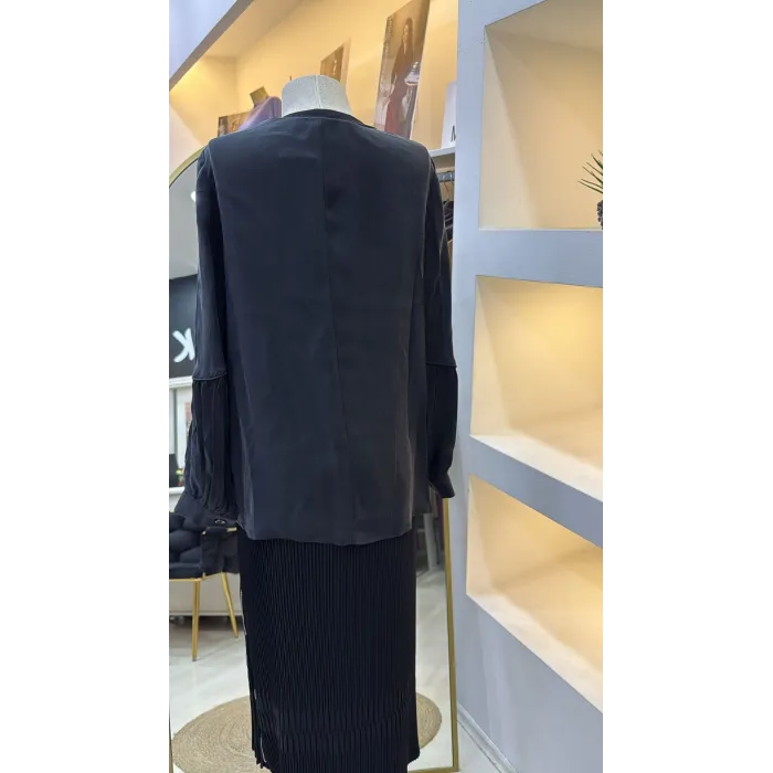 Misswhence İpek Bluz 39023 SİYAH