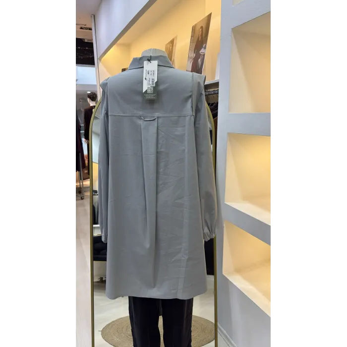 Misswhence Gömlek 39302 GRİ