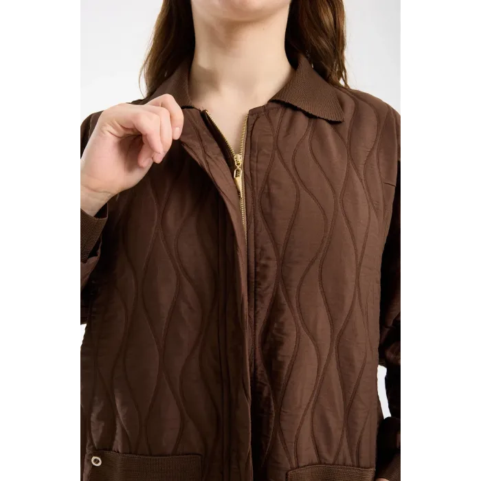 İnvee Strata Kısa Kap 7207 KAHVE