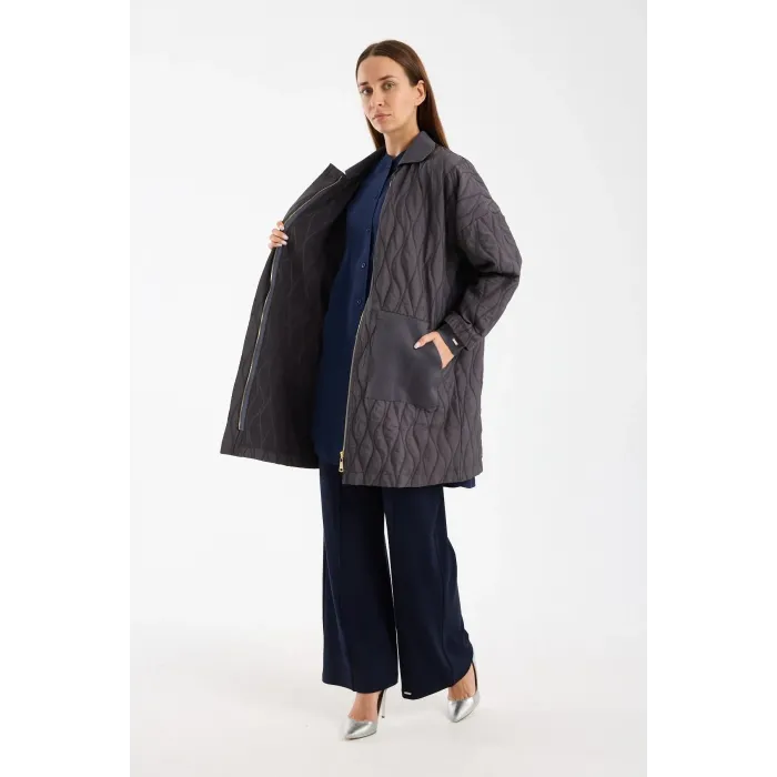 İnvee Strata Kısa Kap 7207 ANTRASİT