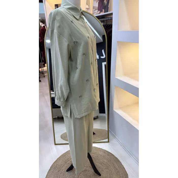 Nuss 1064 PANTOLONLU Takım - GOLGE