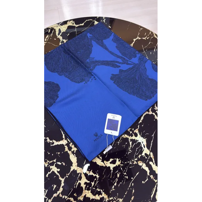 MAISA FARAH MULBERRY İREK EŞARP SAKS 1304