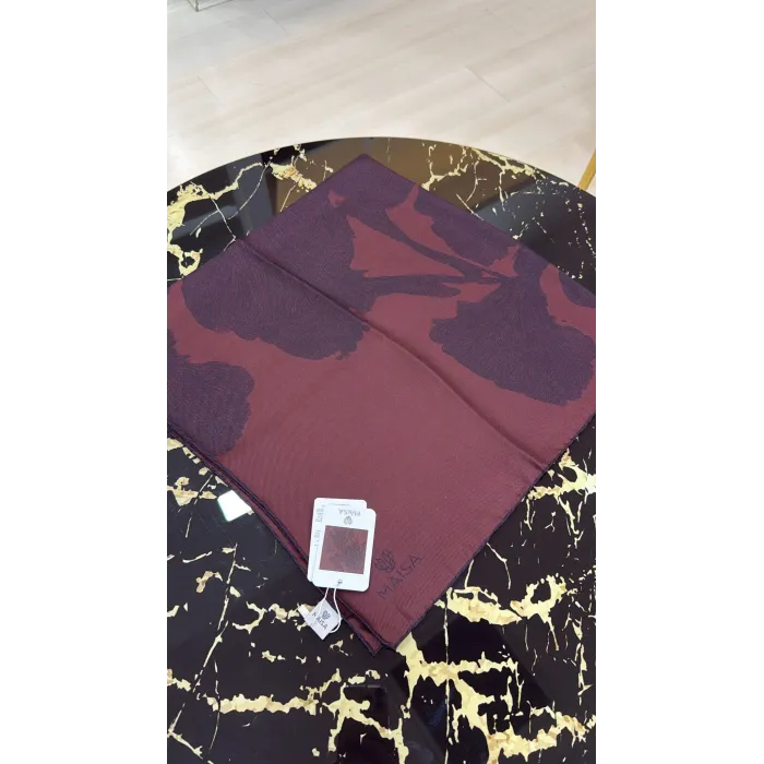 MAISA FARAH MULBERRY İREK EŞARP BORDO 1304