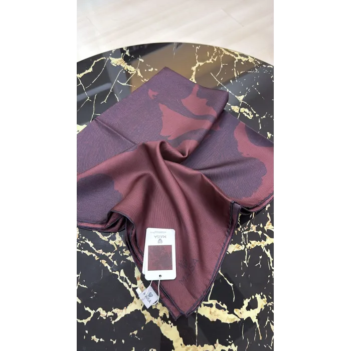 MAISA FARAH MULBERRY İREK EŞARP BORDO 1304