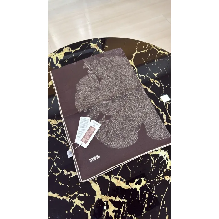 MAISA FARAH MULBERRY İREK ŞAL KAHVE 7689