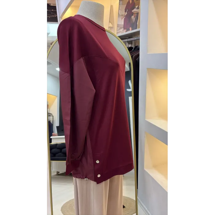 QMASH PENYE TUNİK BORDO 6193