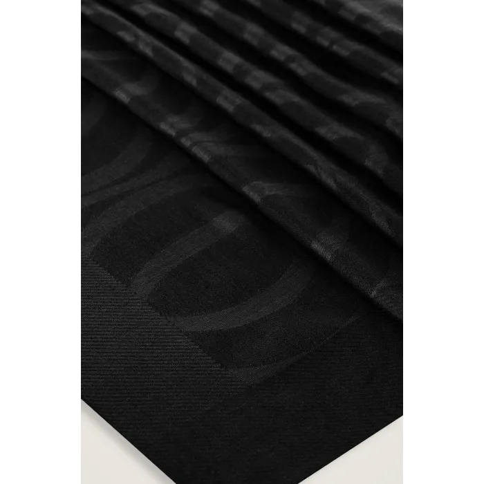 İmannoor Bıg Bambunoor Ferah Şal SİYAH 251-3047 100