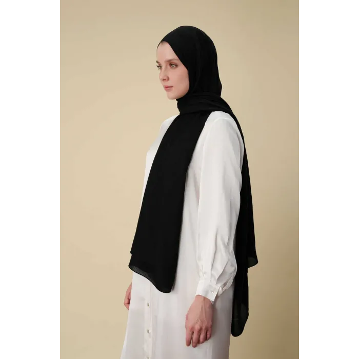 İmannoor Bıg Bambunoor Ferah Şal SİYAH 251-3047 100