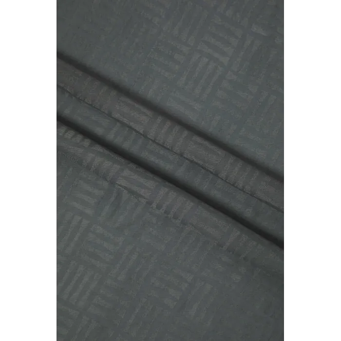 İmannoor İman Kare Antrasit Naia Pamuk Şal 70x210 241-3007-034