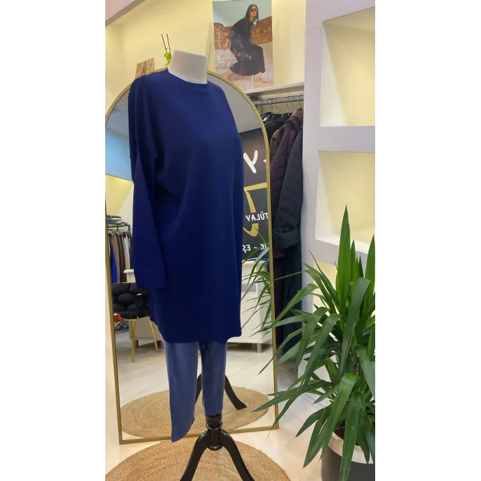 İNNEE TRİKO TUNİK 7014 LACİVERT