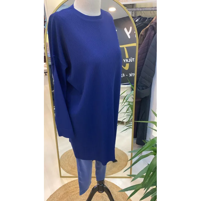 İNNEE TRİKO TUNİK 7014 LACİVERT