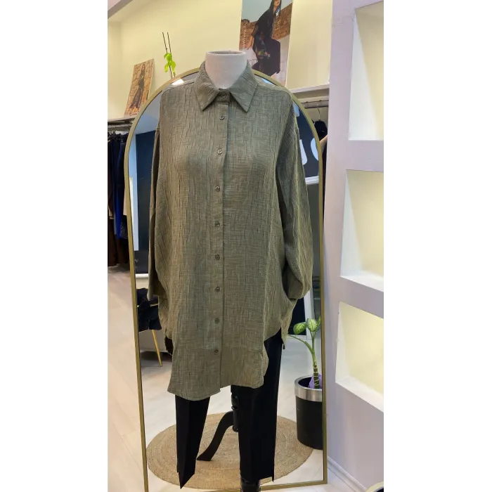 İNVEE 7017 MODAL TUNİK HAKİ