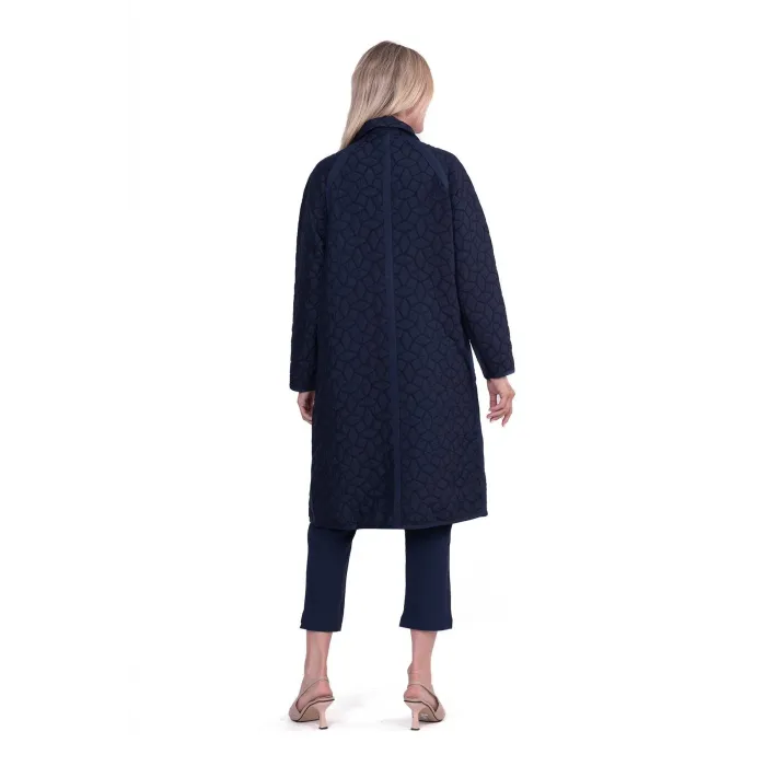 İnvee 7096 Kapitone Ceket - LACİVERT