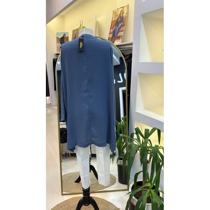 İNVEE CAZ TUNİK 7104 İNDİGO