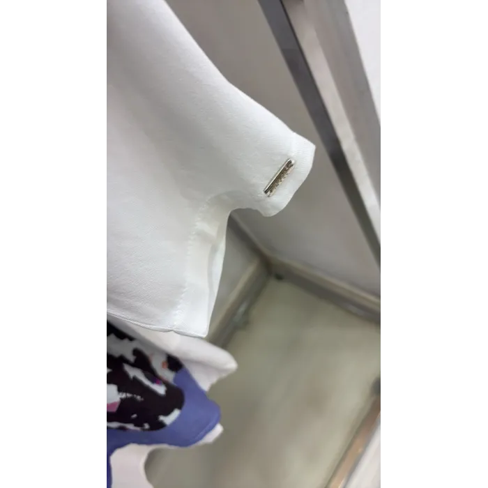 İnvee Desenli Gömlek 7187 ekru