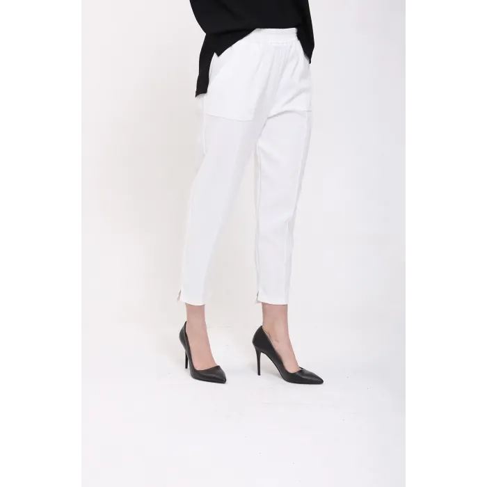 İnvee Ekru Havuç Pantolon