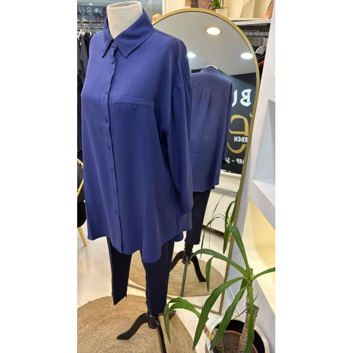 invee gomlek 7155 lacivert