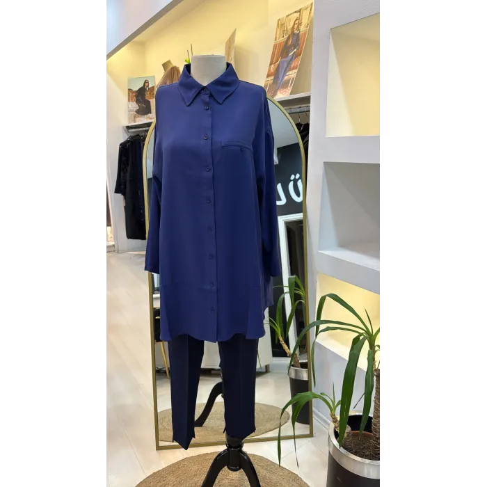 invee gomlek 7155 lacivert