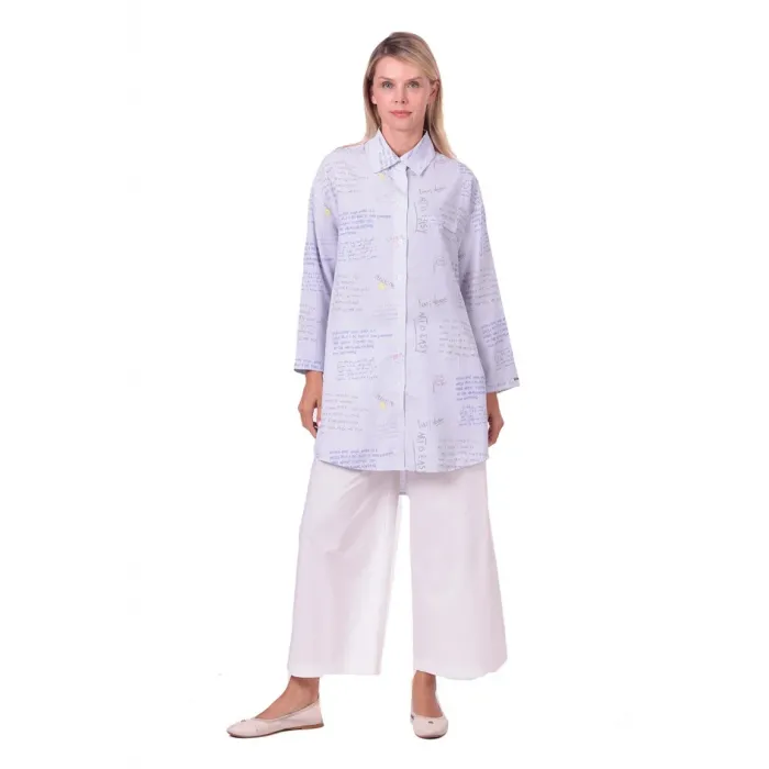 invee gomlek 7155 MAVİ