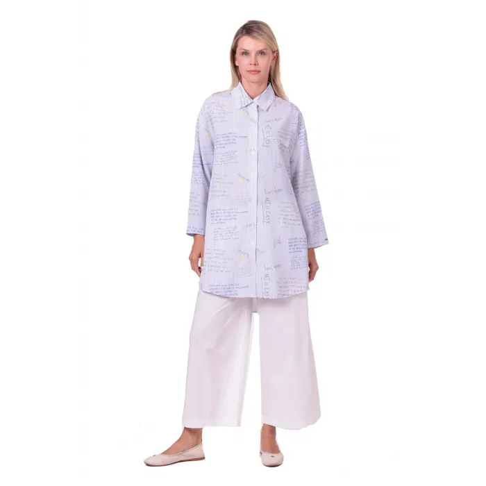 invee gomlek 7155 MAVİ