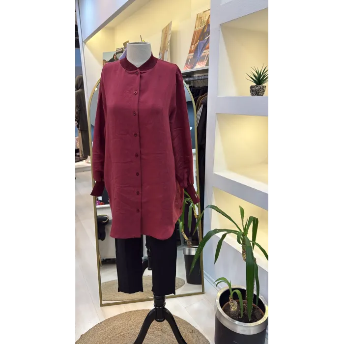 invee Gömlek 7184 bordo