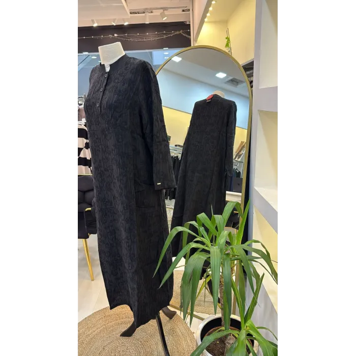 İNVEE ELBİSE 7026 SİYAH