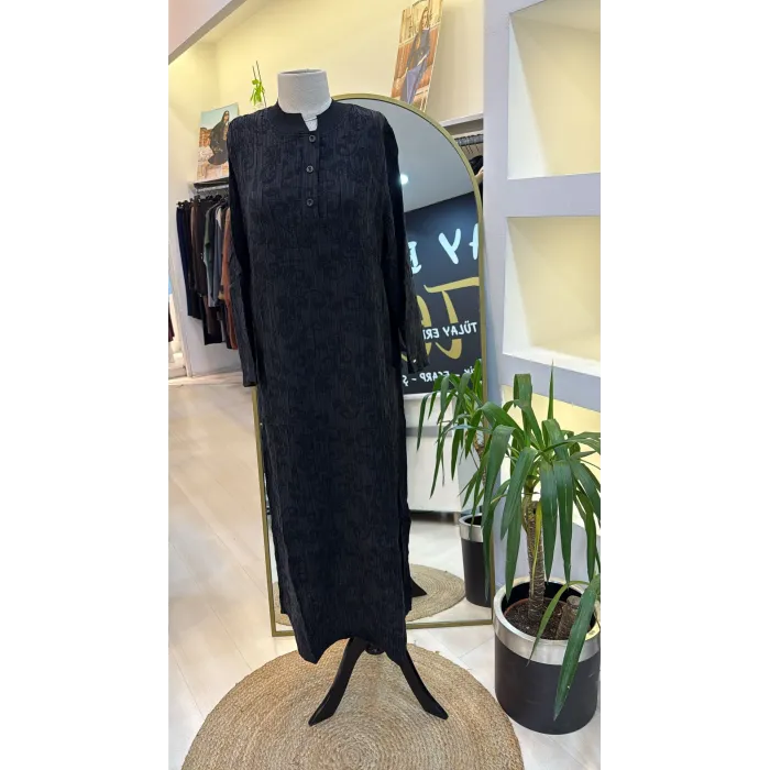 İNVEE ELBİSE 7026 SİYAH