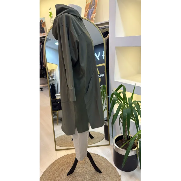 İnvee Kapşonlu yagmurluk 7045 haki