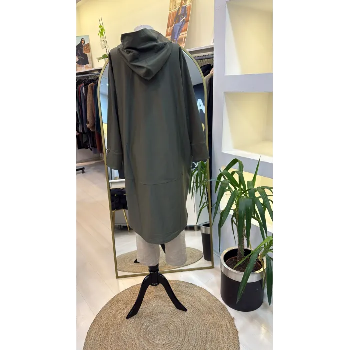 İnvee Kapşonlu yagmurluk 7045 haki