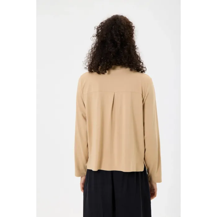 invee Modal Kısa Tunik 7255 camel