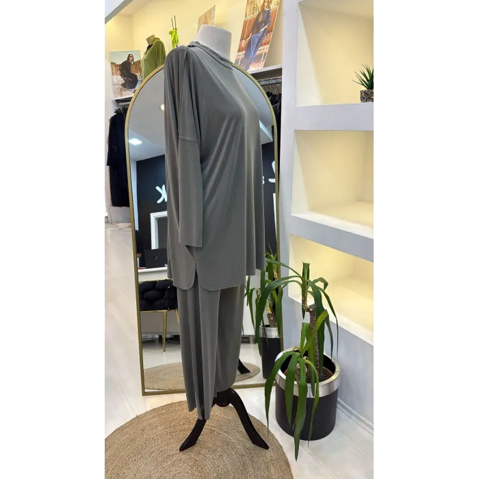 invee modal kumaş fresh takim 7126 HAKİ