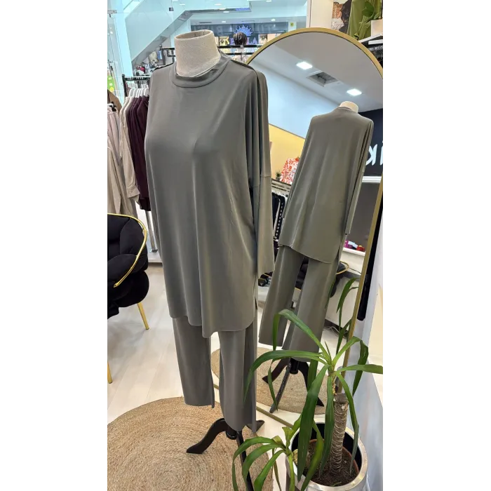 invee modal kumaş fresh takim 7126 HAKİ